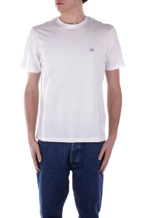 C.P. Company T-Shirts And Polos Gauze White