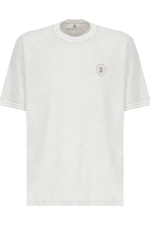 Brunello Cucinelli T-Shirts And Polos Grey