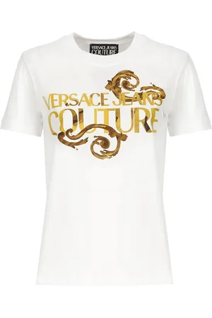 VERSACE T-shirts And Polos White