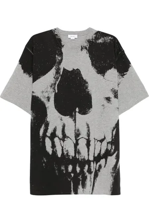 Alexander McQueen T-shirts and Polos Grey