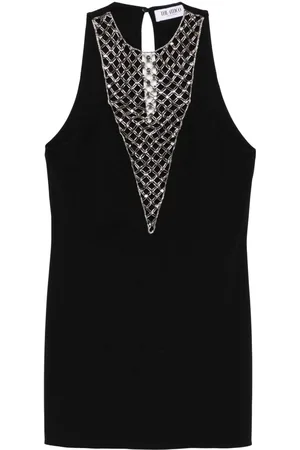 The Attico Mini Dress Black