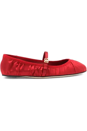 Dolce & Gabbana Flat Shoes Red