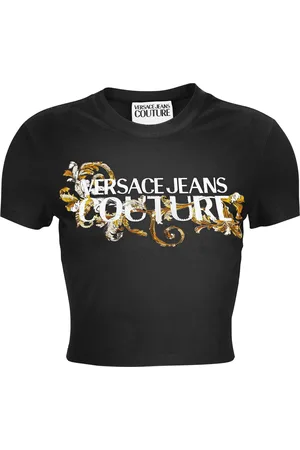 VERSACE T-shirts and Polos Black