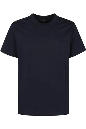 A.P.C. Standard Brodee Gots T-shirt Blue