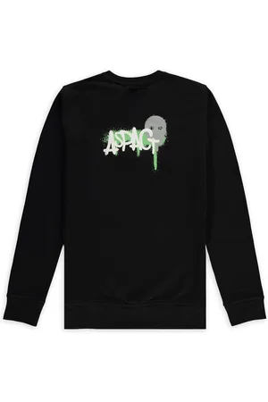 Aspact Skull Sweater Black