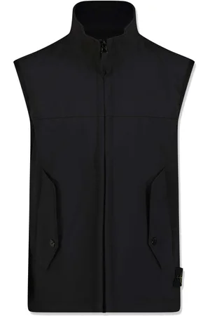 Stone Island Stone Island Kinder Jongens Bodywarmer In Zwart