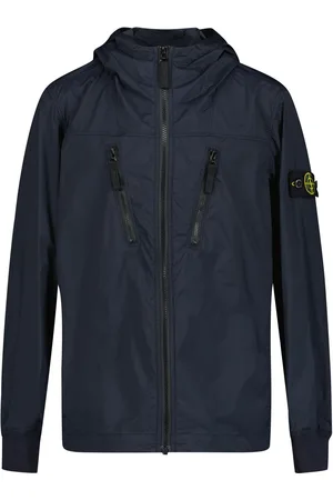 Stone Island Stone Island Kinder Jongens Zomerjas In Navy