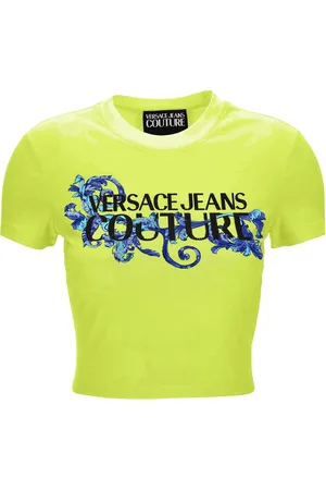 VERSACE T-shirts and Polos Green