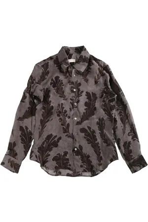 DRIES VAN NOTEN Shirts Grey Gray