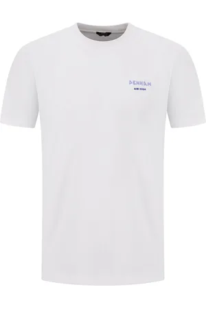 Denham T-shirt Wit