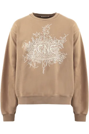 Acne Studios Heren Glow in the Dark Sweater Beige