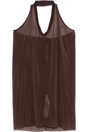 Rick Owens Top Halter T Mahogany