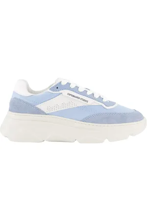 Copenhagen Shoes Dames CPH56 Sneaker Blauw/Wit