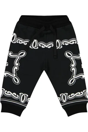 Dolce & Gabbana Baby Jongens Broek In Navy