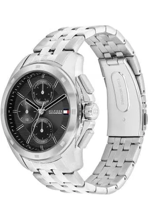 Tommy Hilfiger Horloge TH1710620 Walker Heren horloge staal met zwarte wijzerplaat