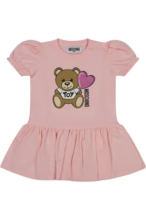 Moschino Baby Meisjes Jurk In Licht Roze