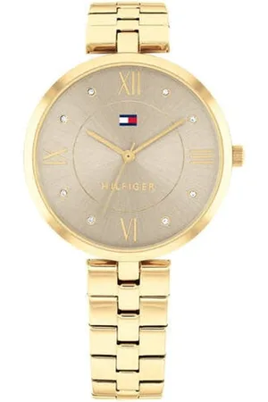Tommy Hilfiger TH1782685 goudkleurig dames horloge ELLA