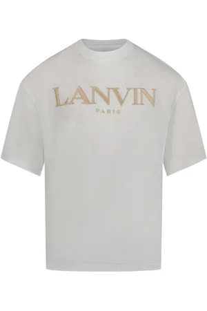 Lanvin Kinder Unisex T-Shirt In Wit