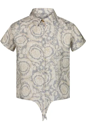 VERSACE Kinder Meisjes Blouse In Grijs