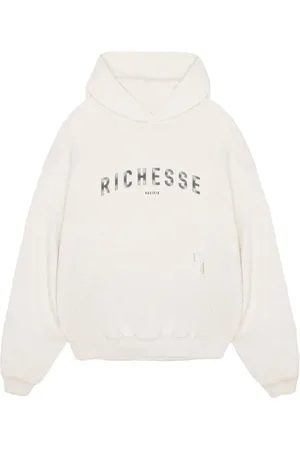 Richesse Société Hoodie Creme