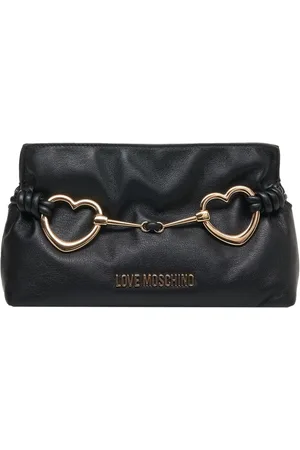 Moschino Clutch with logo detail