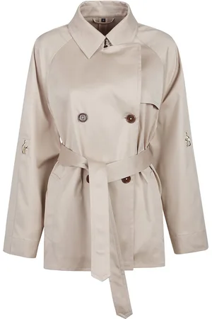 FAY City Short Trench Nude & Neutrals