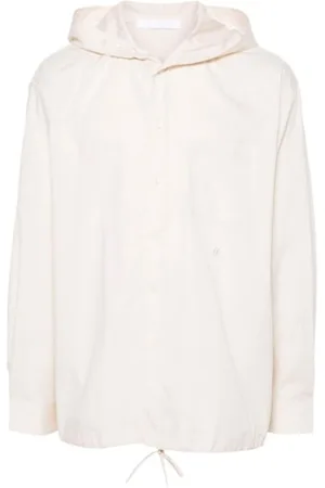 Helmut Lang Hoodie Shirt Vanilla
