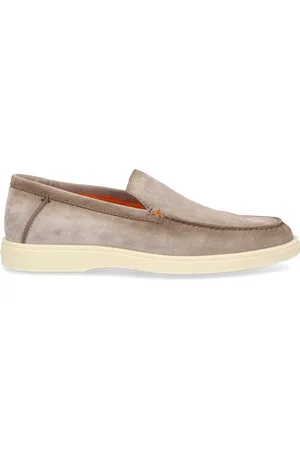 santoni Loafers Mgdt Suede Snoop