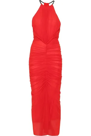 MUGLER Dress Coquelicot