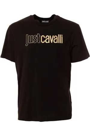 Roberto Cavalli T-shirts and Polos Black