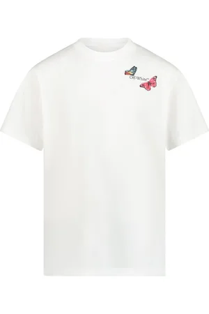 OFF-WHITE Kinder Meisjes T-Shirt In Wit
