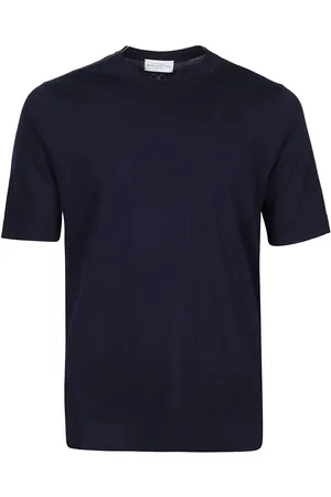BALLANTYNE Plain T-shirt Blue