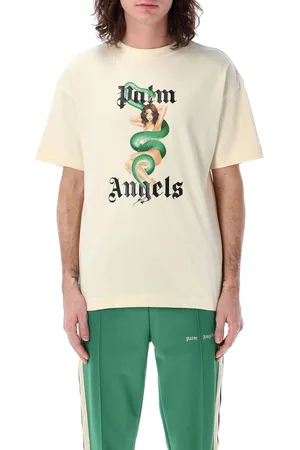 Palm Angels Ivy Pin Up Tee Bianco