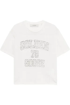 Golden Goose T-Shirts And Polos White