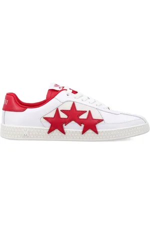 AMIRI Pacific White Varsity Red