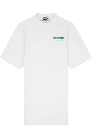 Malelions Hotel T-Shirt Dress - White