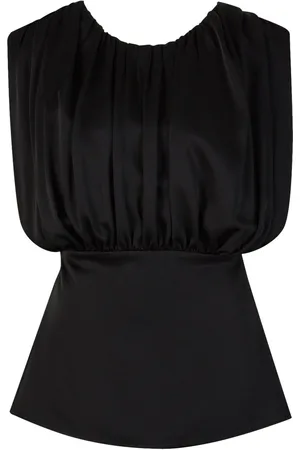 Jil Sander Back Slit Gathered Top