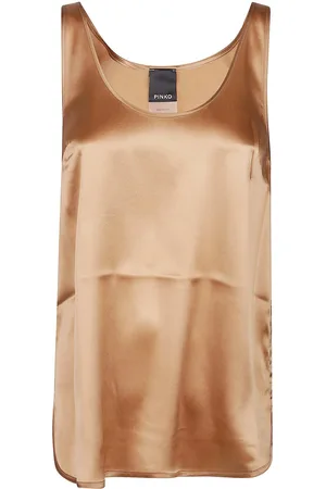 Pinko Crazy Tank Top Brown
