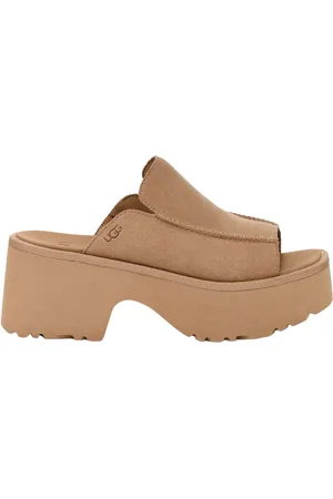 UGG New Heights Slide Slippers Beige 1167476