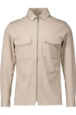 Genti Overshirts Lichtbruin S2095-1967