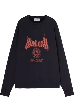 AMBUSH Midnight blue cotton blend sweatshirt