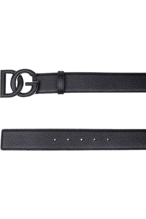 Dolce & Gabbana Leather belt with dg logo