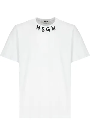 Msgm T-Shirts And Polos White