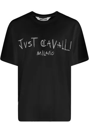 Roberto Cavalli T-shirts and Polos Black