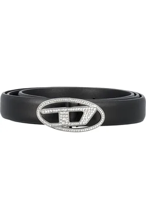 Diesel Belt 1Dr Crystal 2 Cm Nero
