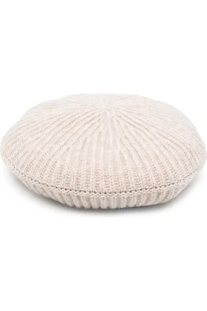 Ganni Hats Beige