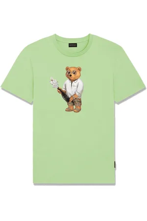 baron filou T-shirt Palm Green