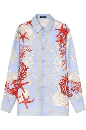 VERSACE Shirts Blue