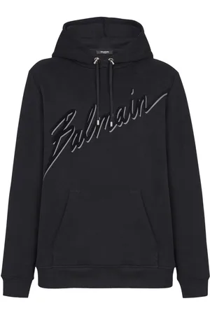Balmain Cotton Hooded Sweatshirt