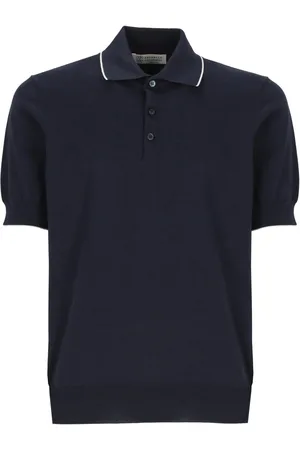Brunello Cucinelli T-Shirts And Polos Blue